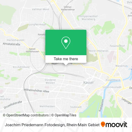 Карта Joachim Priedemann Fotodesign