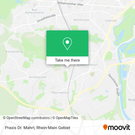 Карта Praxis Dr. Mahrt