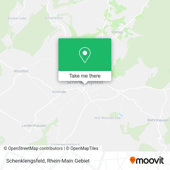 Карта Schenklengsfeld