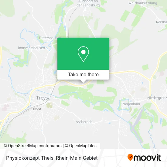 Карта Physiokonzept Theis