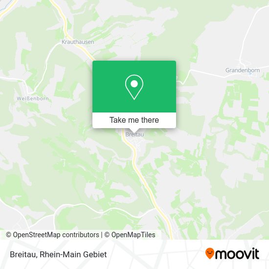 Карта Breitau