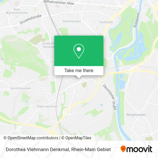 Карта Dorothea Viehmann Denkmal