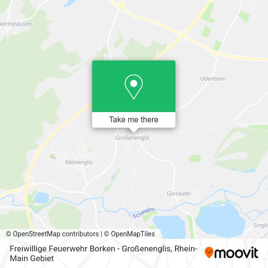 Карта Freiwillige Feuerwehr Borken - Großenenglis