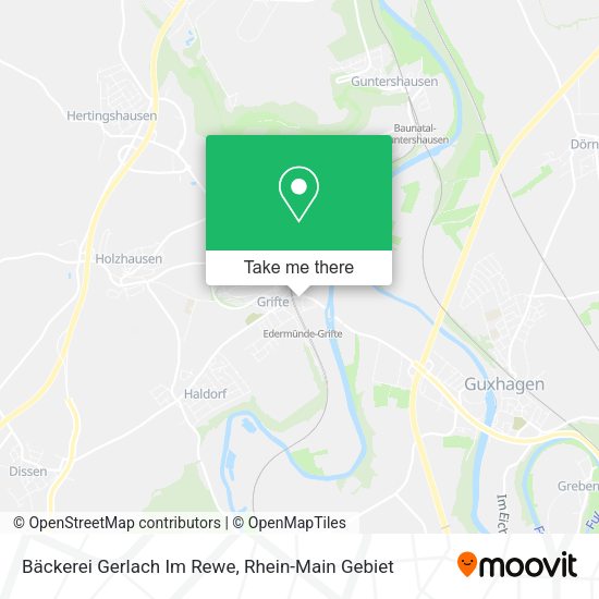 Карта Bäckerei Gerlach Im Rewe