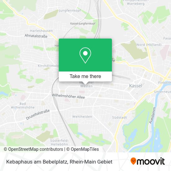 Карта Kebaphaus am Bebelplatz