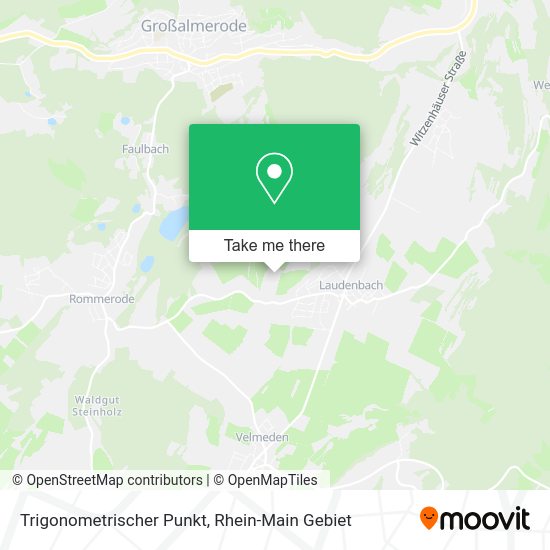 Карта Trigonometrischer Punkt