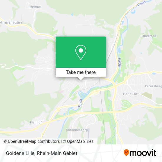 Карта Goldene Lilie