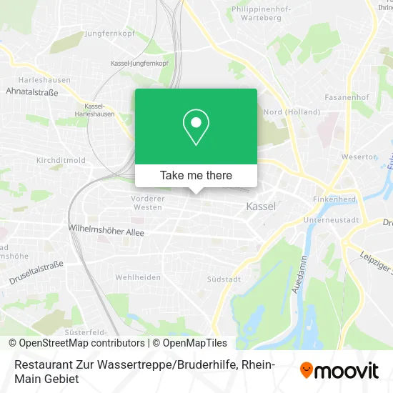 Карта Restaurant Zur Wassertreppe / Bruderhilfe