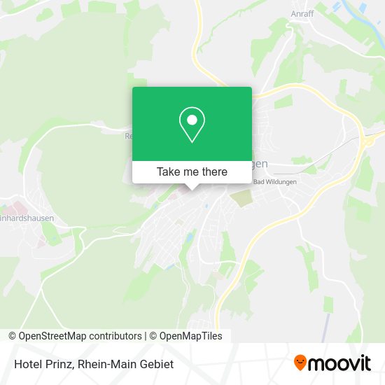 Карта Hotel Prinz