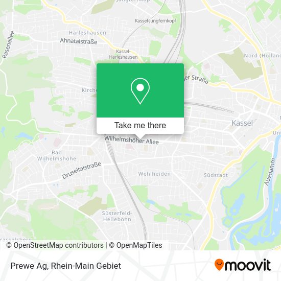 Карта Prewe Ag