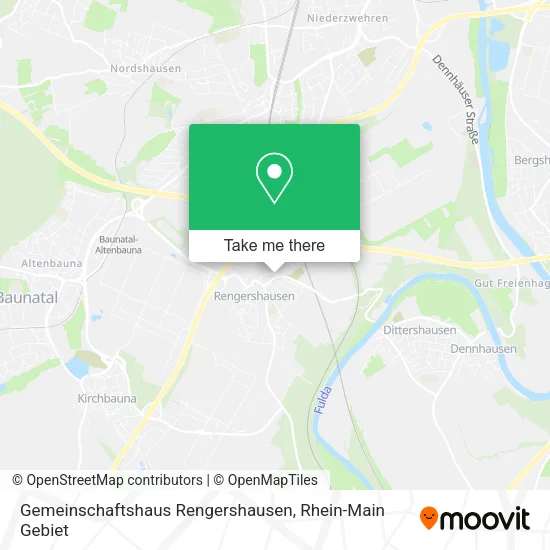 Карта Gemeinschaftshaus Rengershausen
