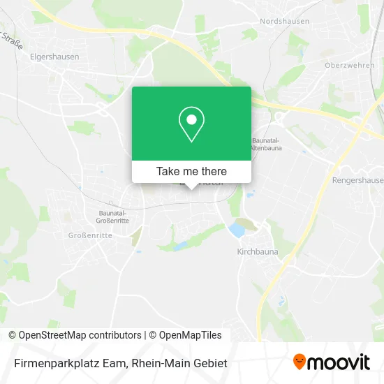 Карта Firmenparkplatz Eam