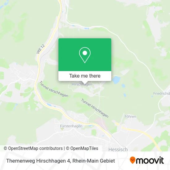 Карта Themenweg Hirschhagen 4