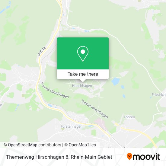 Карта Themenweg Hirschhagen 8