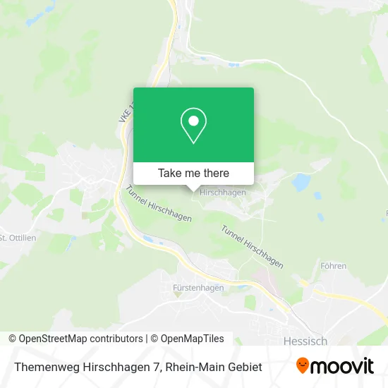 Карта Themenweg Hirschhagen 7