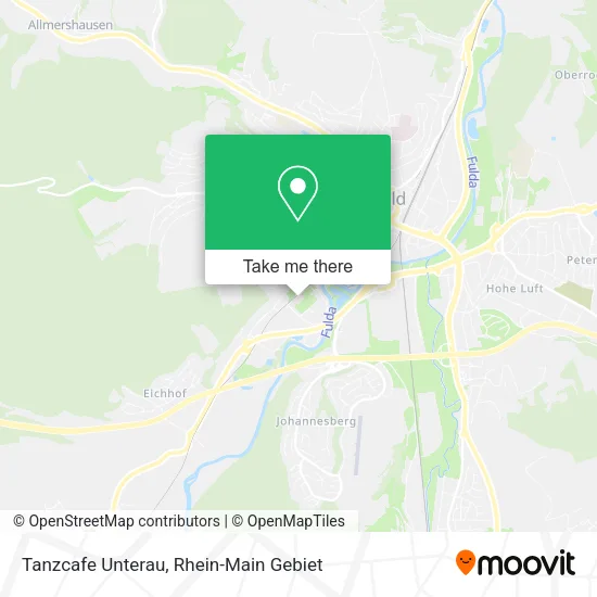 Карта Tanzcafe Unterau