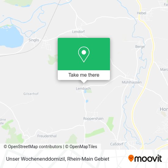 Карта Unser Wochenenddomizil