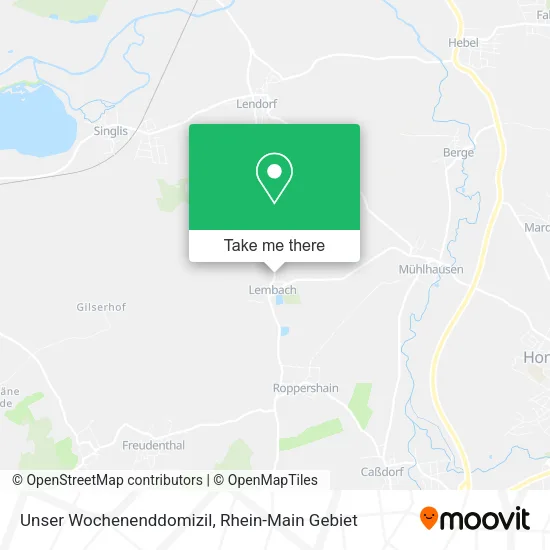 Карта Unser Wochenenddomizil