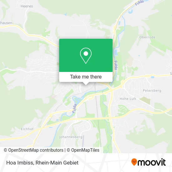 Карта Hoa Imbiss