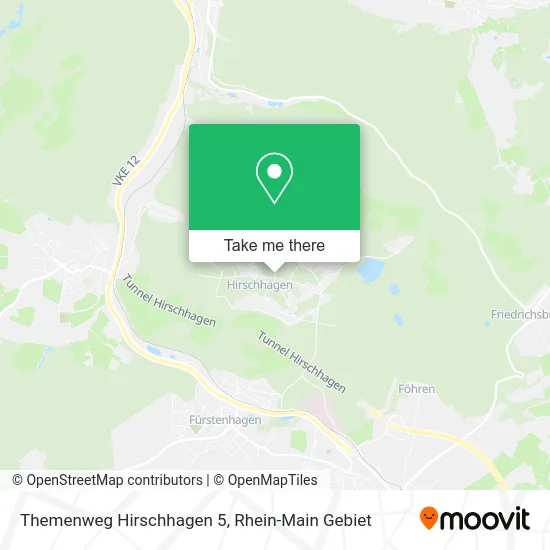 Карта Themenweg Hirschhagen 5