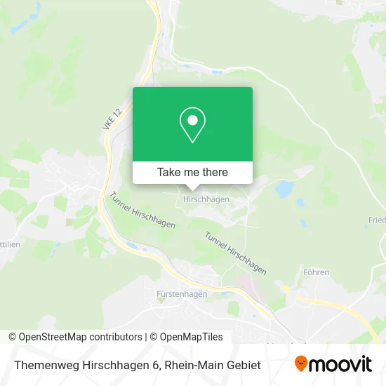 Карта Themenweg Hirschhagen 6