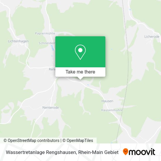Карта Wassertretanlage Rengshausen
