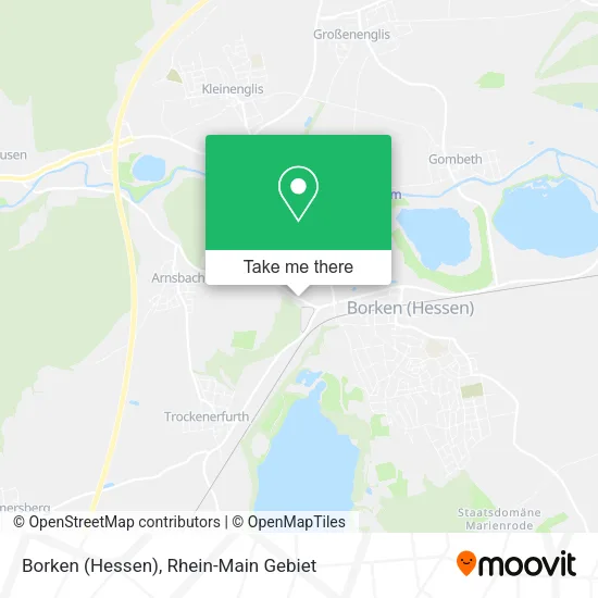 Карта Borken (Hessen)