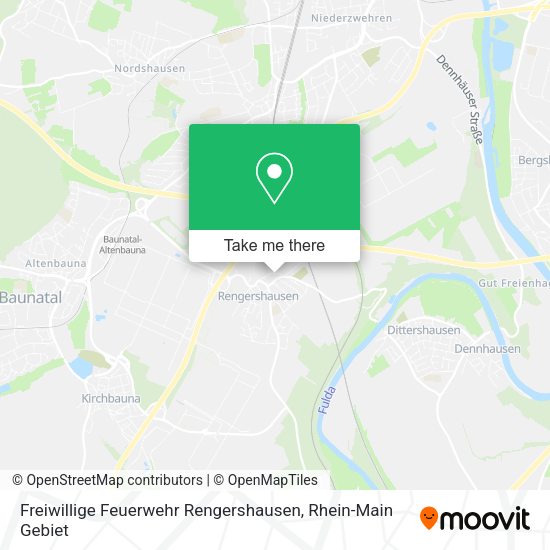 Карта Freiwillige Feuerwehr Rengershausen