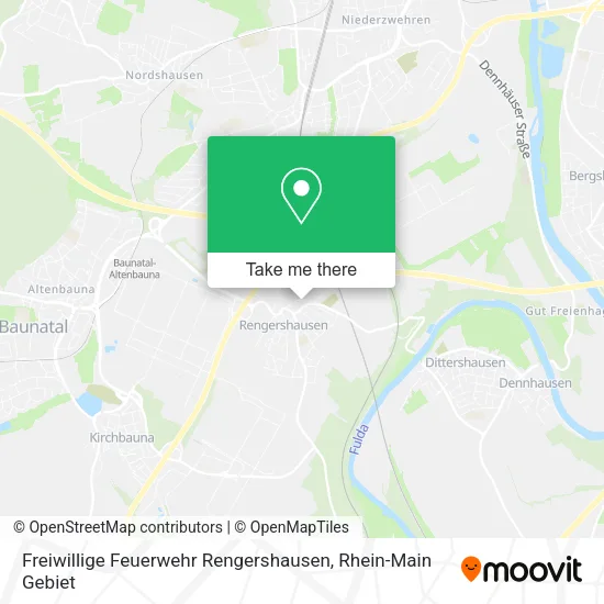 Карта Freiwillige Feuerwehr Rengershausen