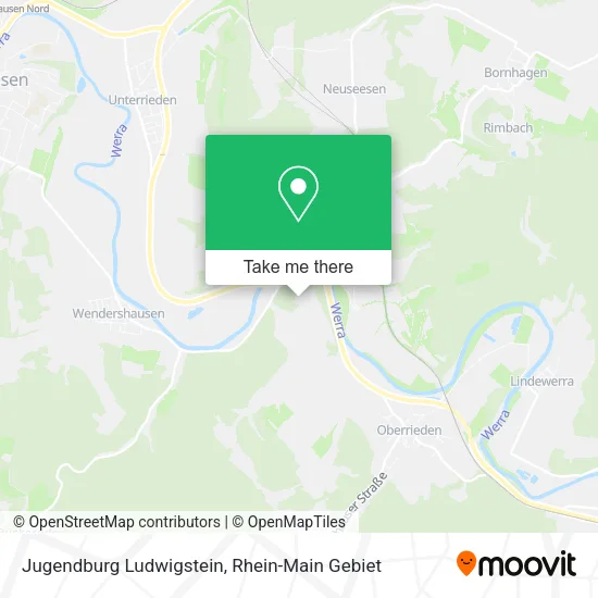 Карта Jugendburg Ludwigstein
