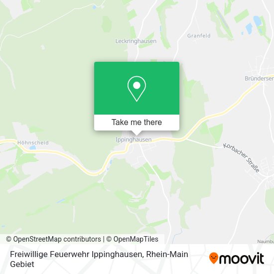 Карта Freiwillige Feuerwehr Ippinghausen