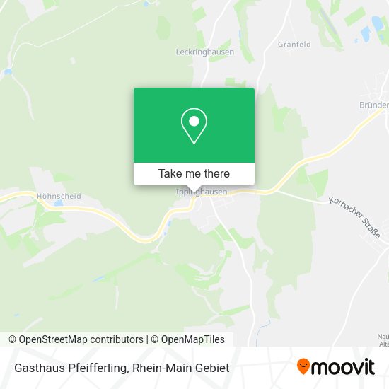 Карта Gasthaus Pfeifferling