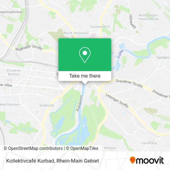 Карта Kollektivcafé Kurbad