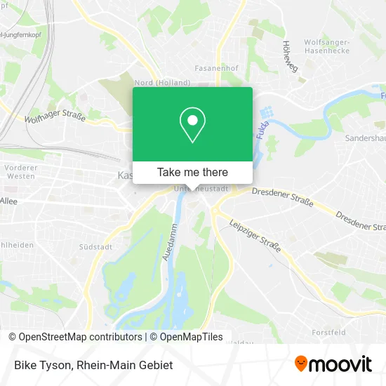 Карта Bike Tyson