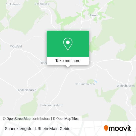 Карта Schenklengsfeld