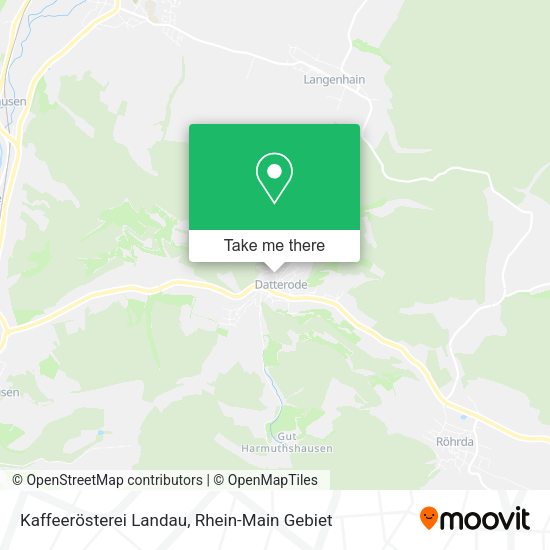 Карта Kaffeerösterei Landau