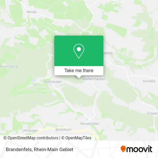 Карта Brandenfels