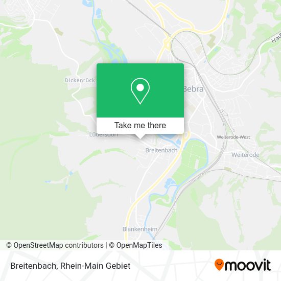 Карта Breitenbach