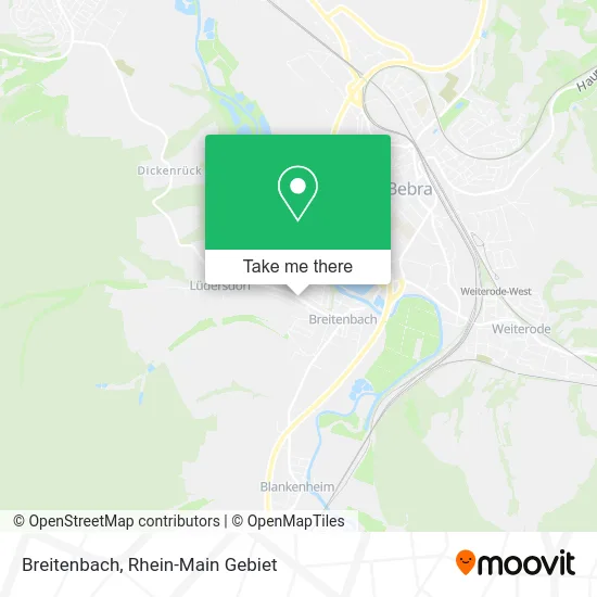 Карта Breitenbach