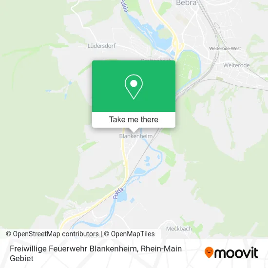 Карта Freiwillige Feuerwehr Blankenheim