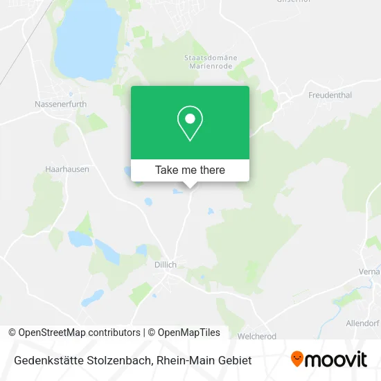 Карта Gedenkstätte Stolzenbach