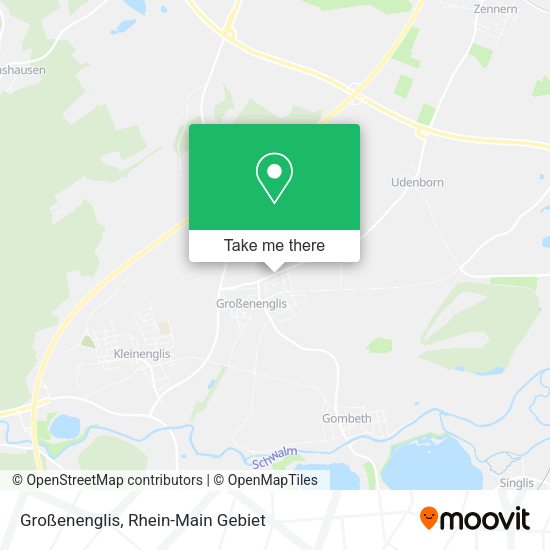 Großenenglis map