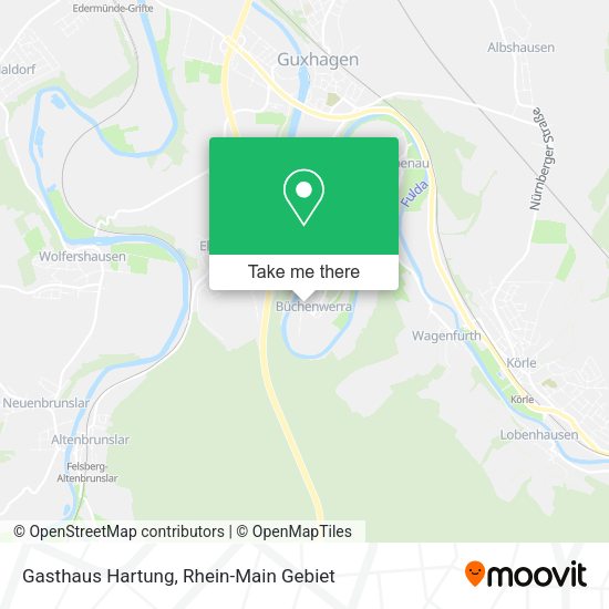 Карта Gasthaus Hartung