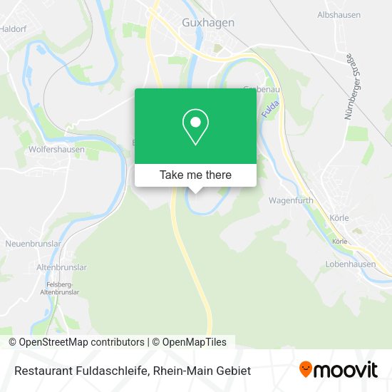 Карта Restaurant Fuldaschleife