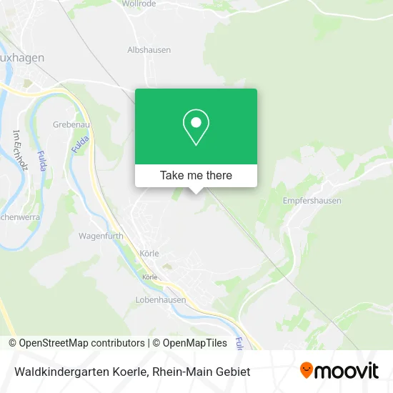 Карта Waldkindergarten Koerle