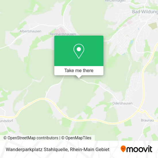 Карта Wanderparkplatz Stahlquelle