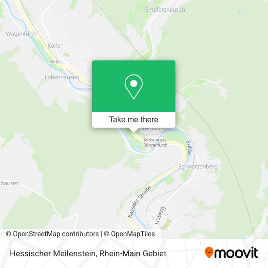 Карта Hessischer Meilenstein