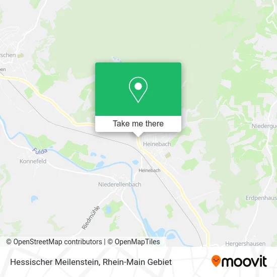 Карта Hessischer Meilenstein