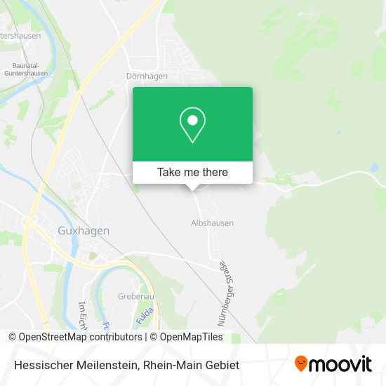 Карта Hessischer Meilenstein