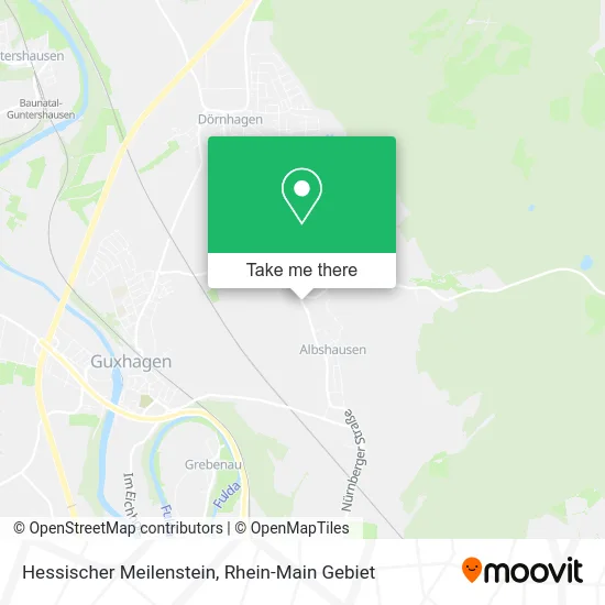 Карта Hessischer Meilenstein